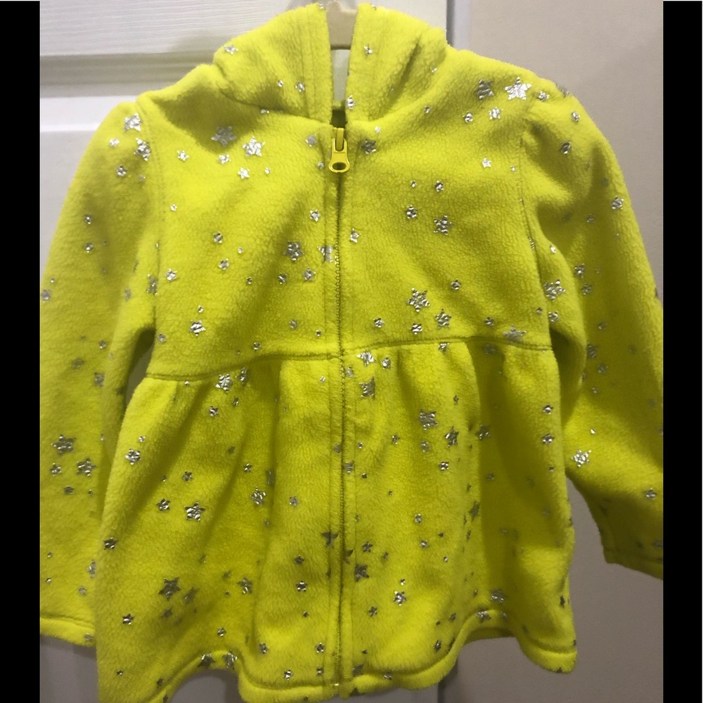 Yellow Hooded Sweatshirt